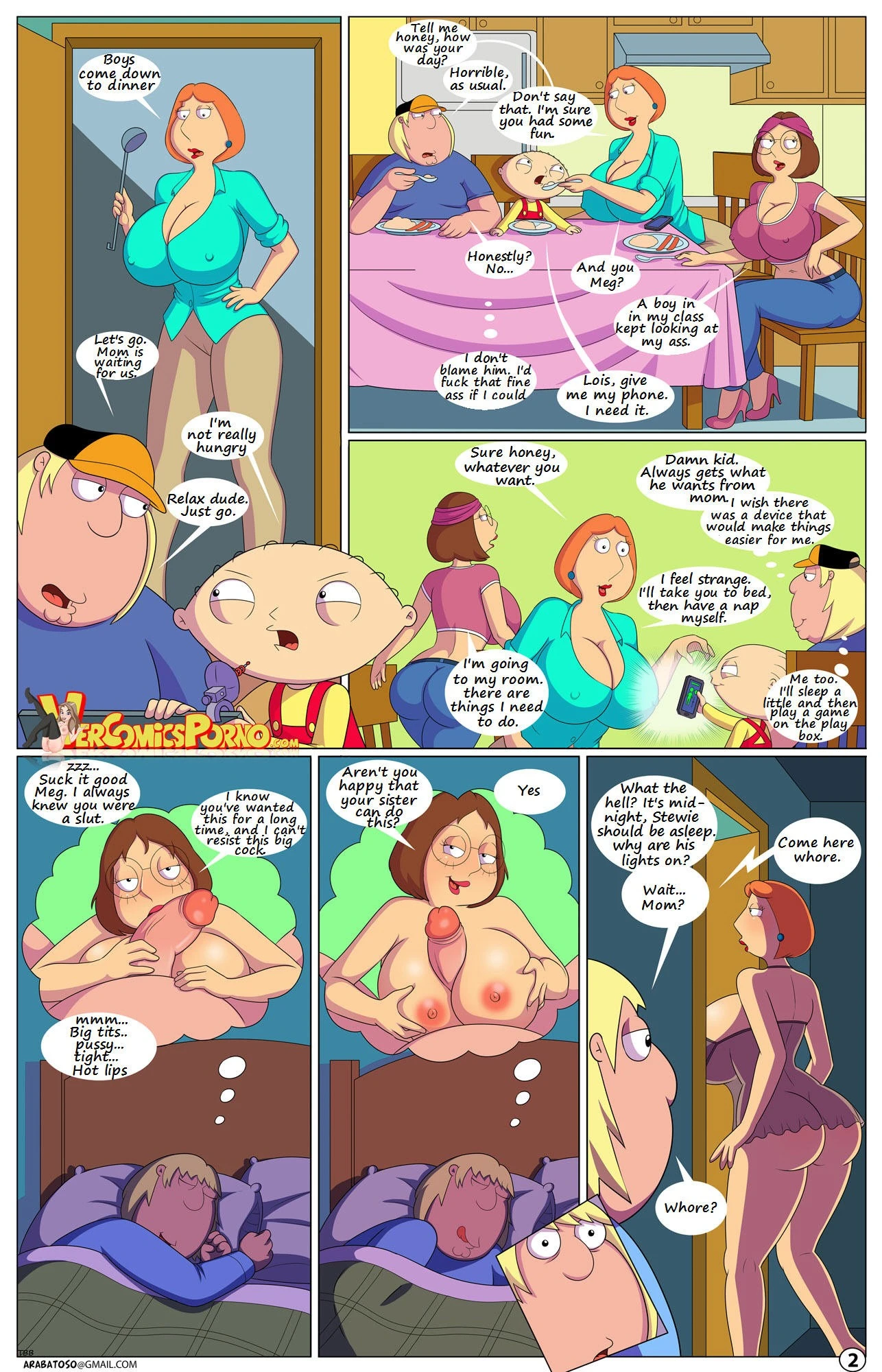 Quahog Diaries porn comic picture 3