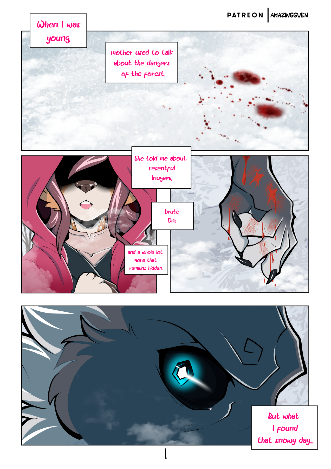 Red Blossom and Winter Snow porn comic picture 2