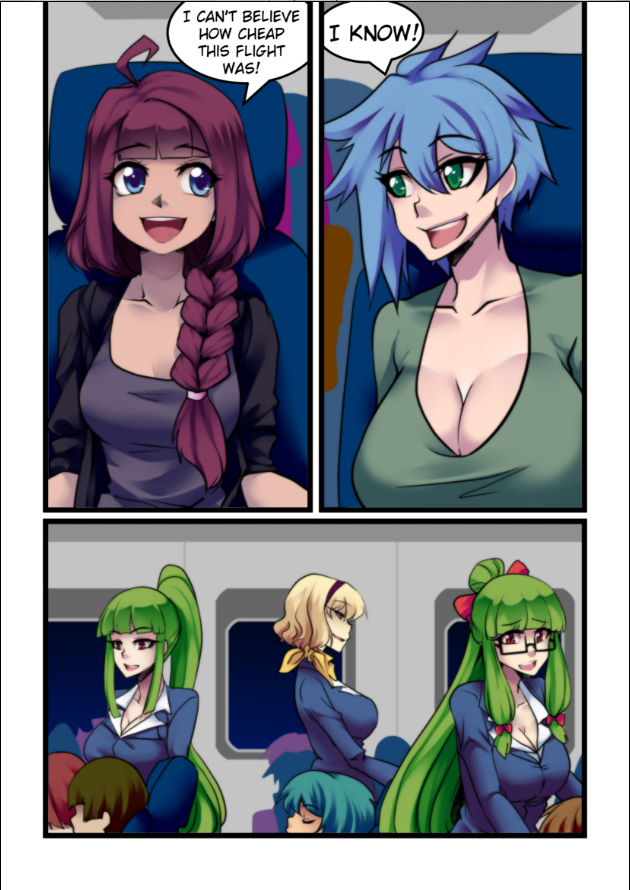 Red Eye Flight 3 porn comic picture 3