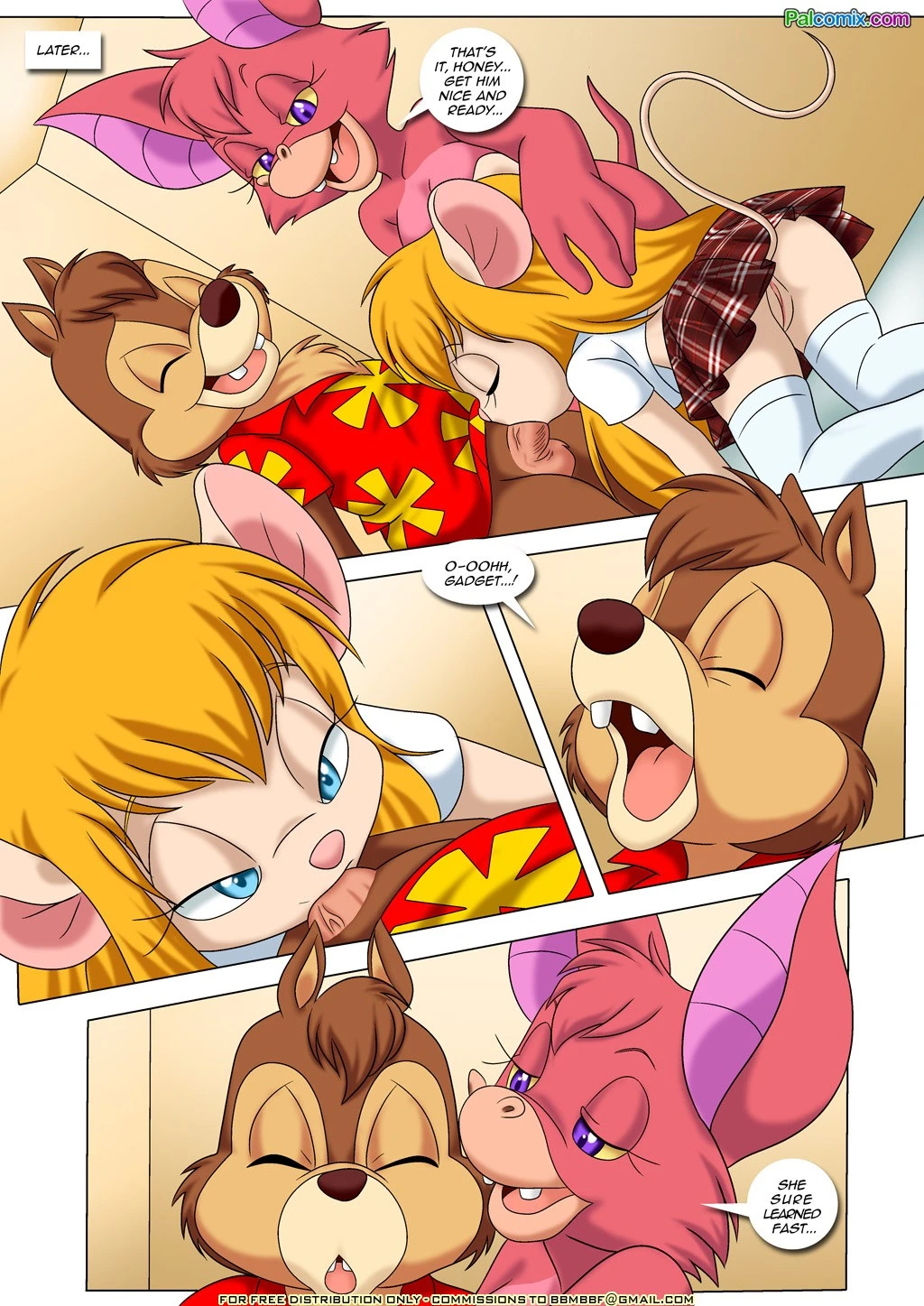 Rescue Rodents 5 - Of Mice and Machines porn comic picture 13