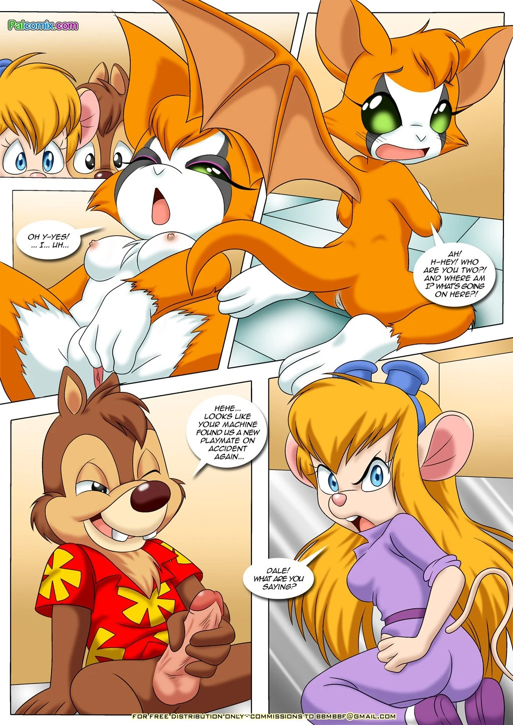 Rescue Rodents 5 - Of Mice and Machines porn comic picture 8