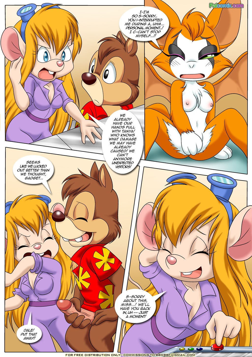 Rescue Rodents 5 - Of Mice and Machines porn comic picture 9