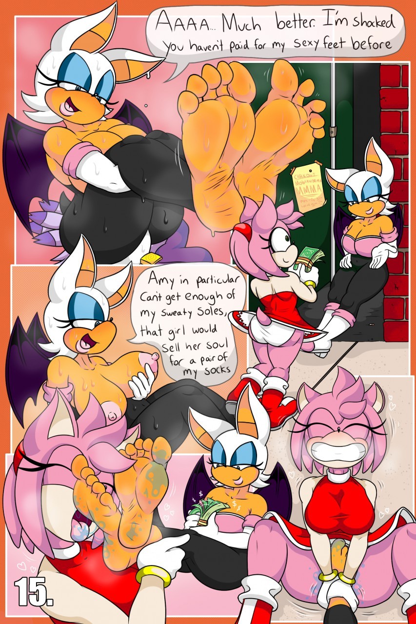 Rouge and Blaze in: House Call porn comic picture 15