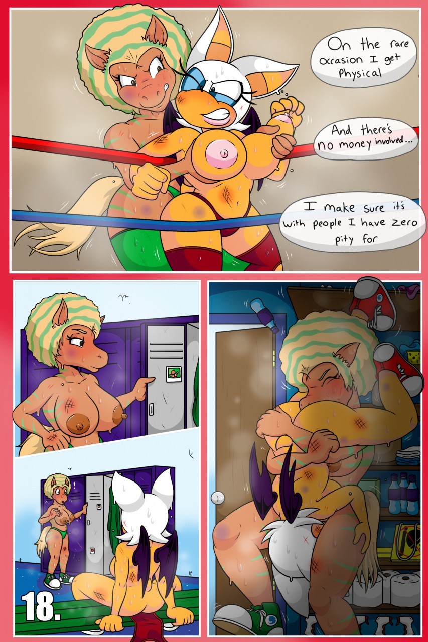 Rouge and Blaze in: House Call porn comic picture 18