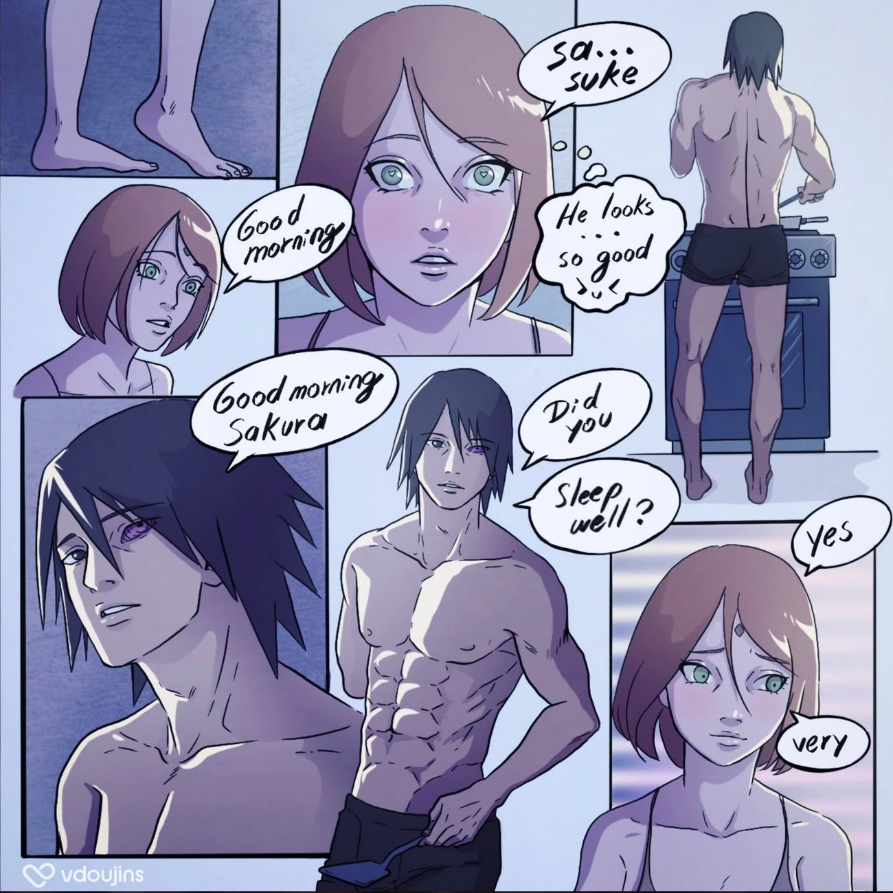 Sasuke X Sakura porn comic picture 1
