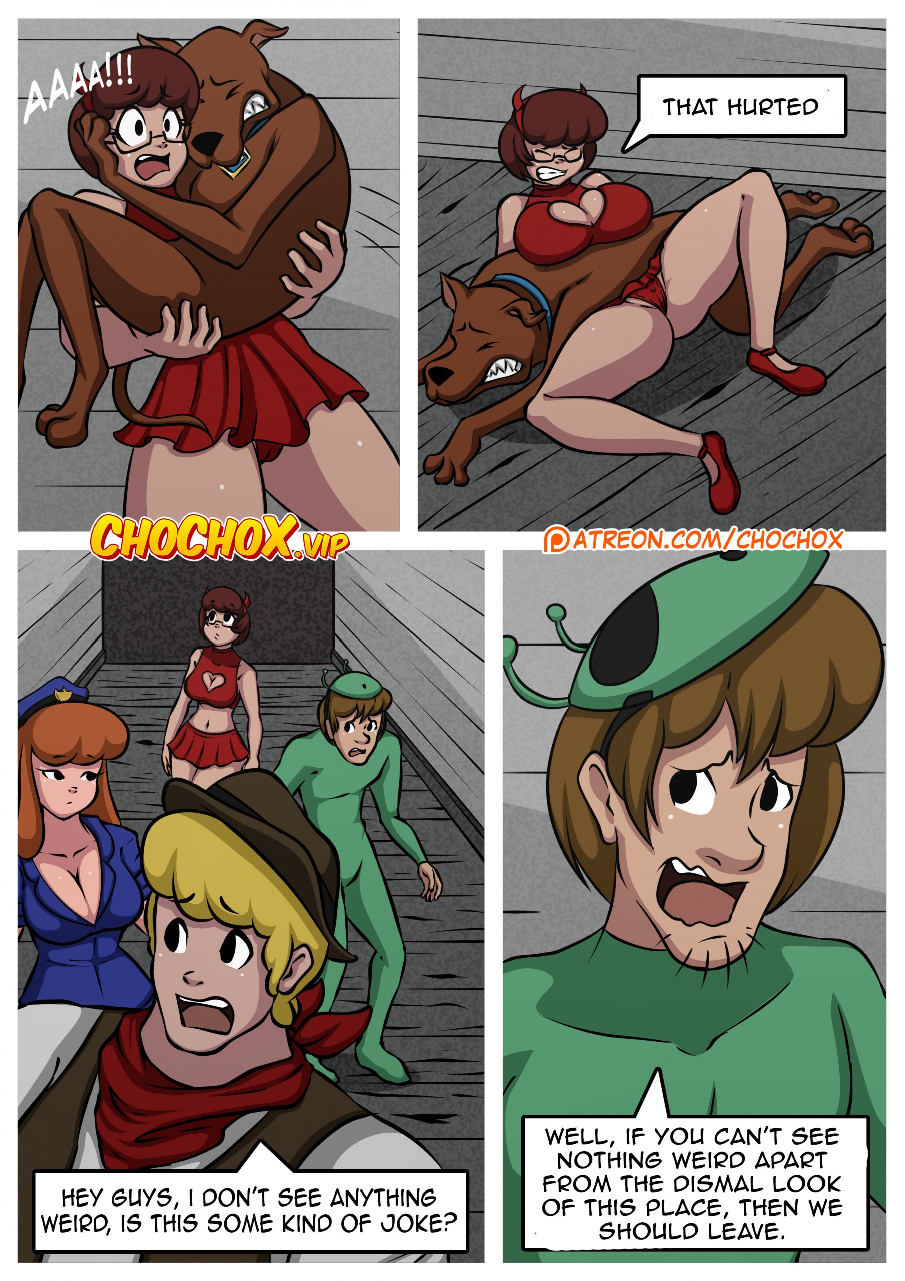 Scooby Doo! - The Halloween Night porn comic picture 3