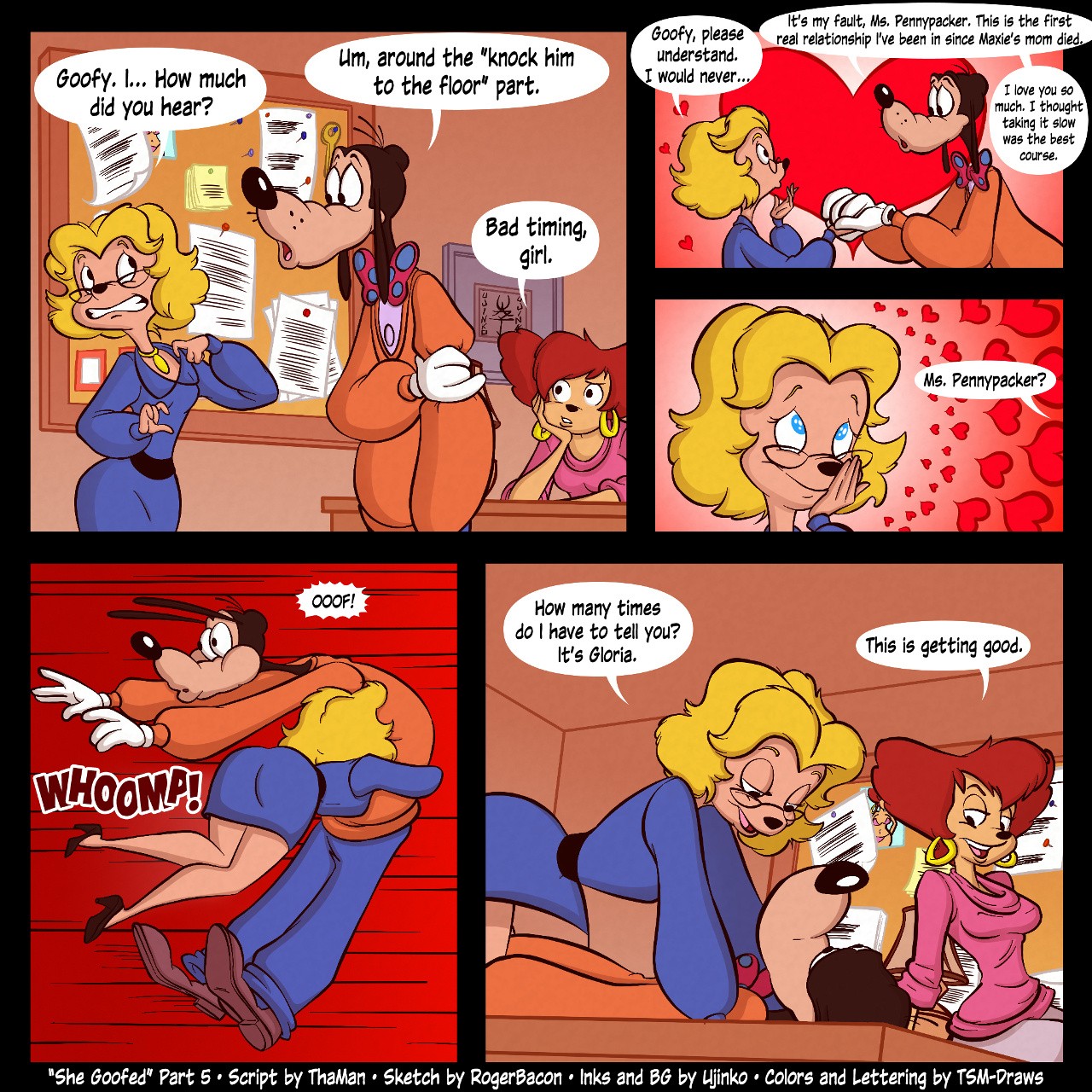 She Goofed! porn comic picture 8