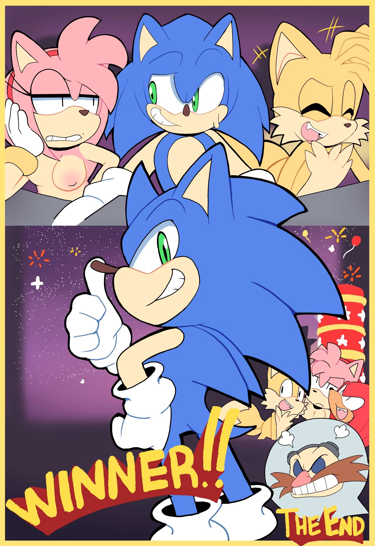 Sonic Pinball'd porn comic picture 11