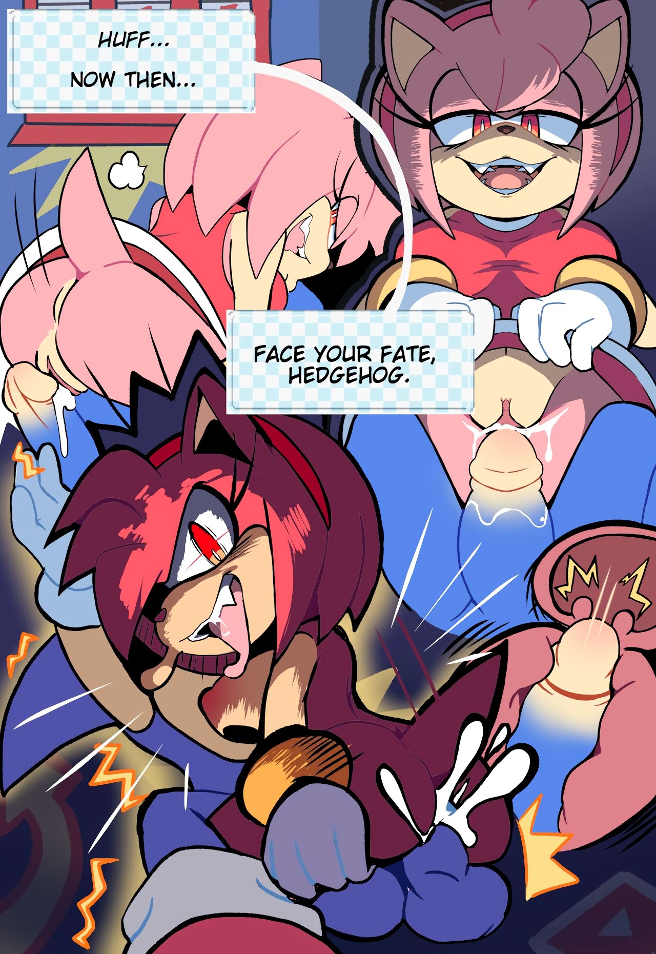 Sonic Pinball'd porn comic picture 4
