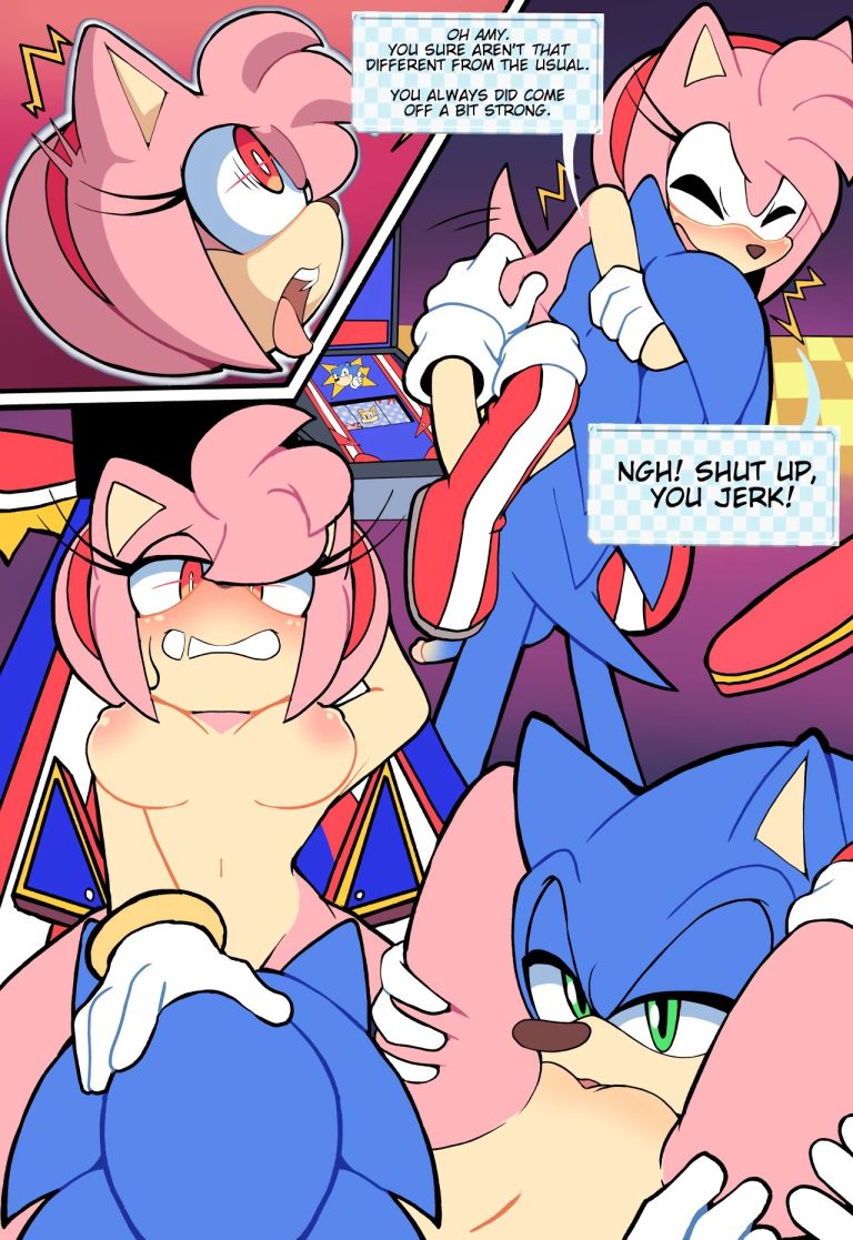 Sonic Pinball'd porn comic picture 7