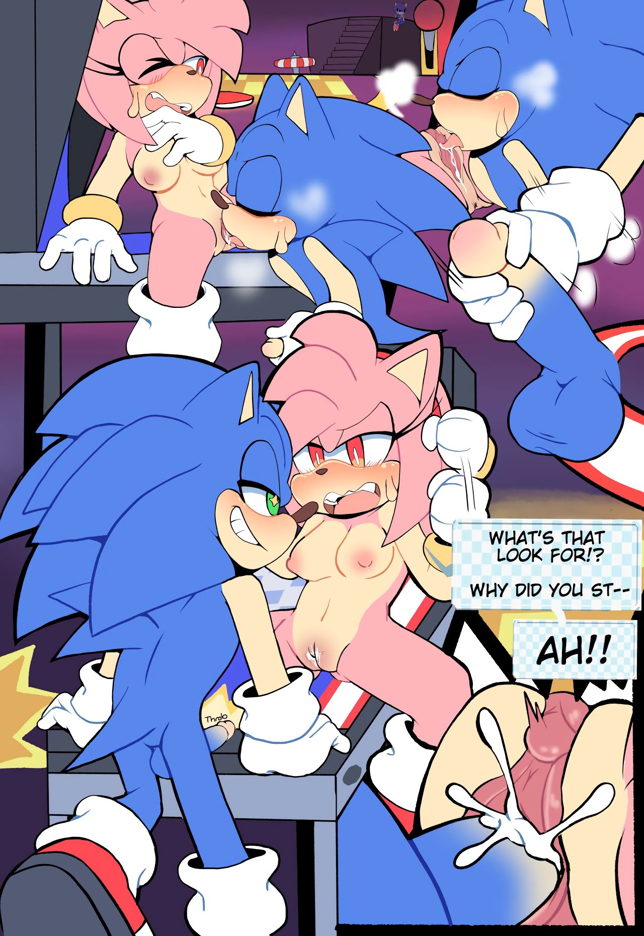 Sonic Pinball'd porn comic picture 8