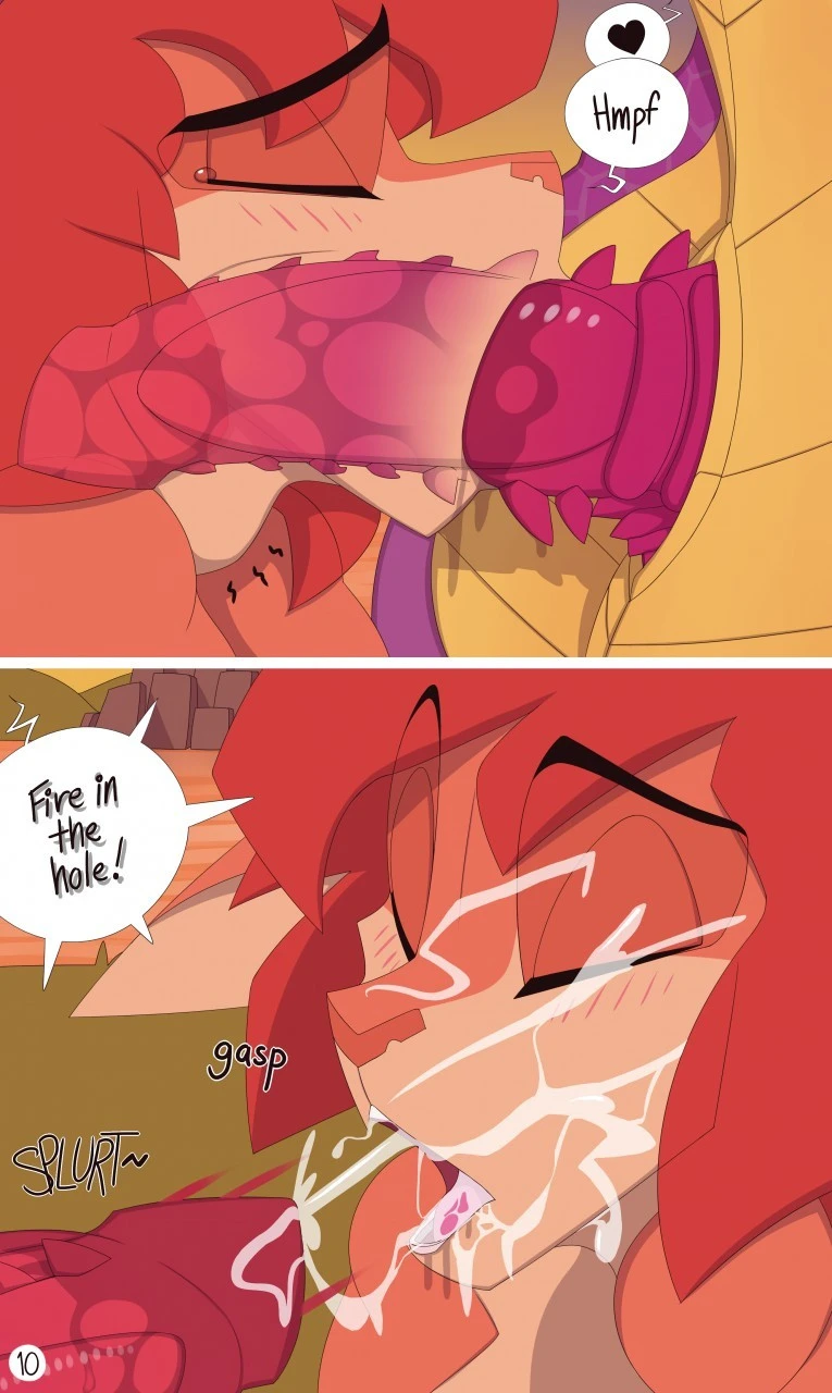 Spyro and Elora porn comic picture 11