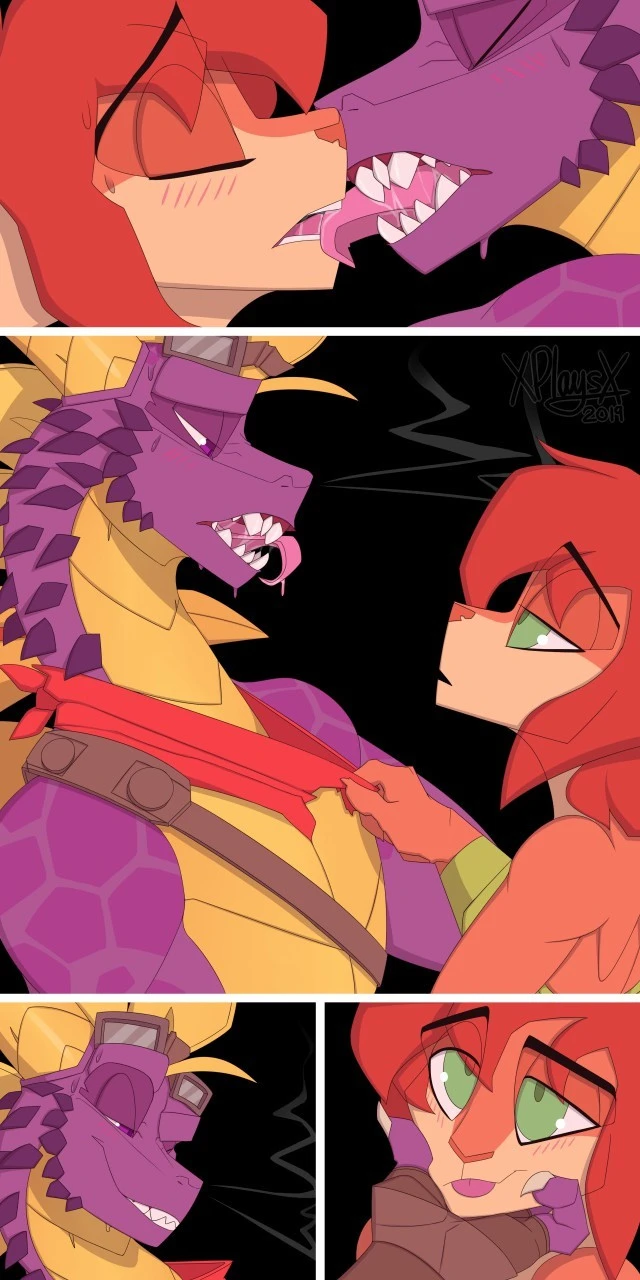 Spyro and Elora porn comic picture 5