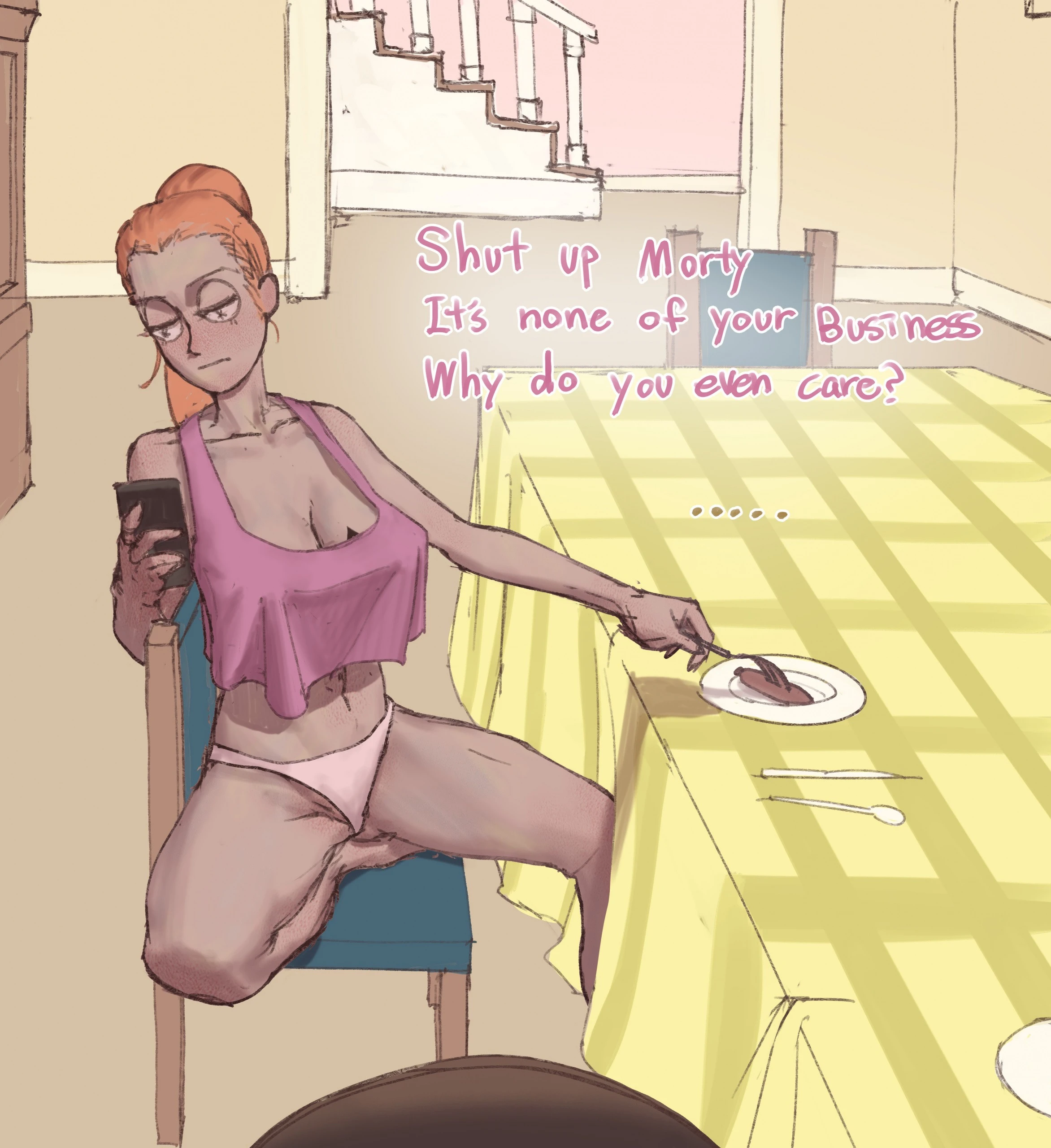 Summer's New Boyfriend porn comic picture 4