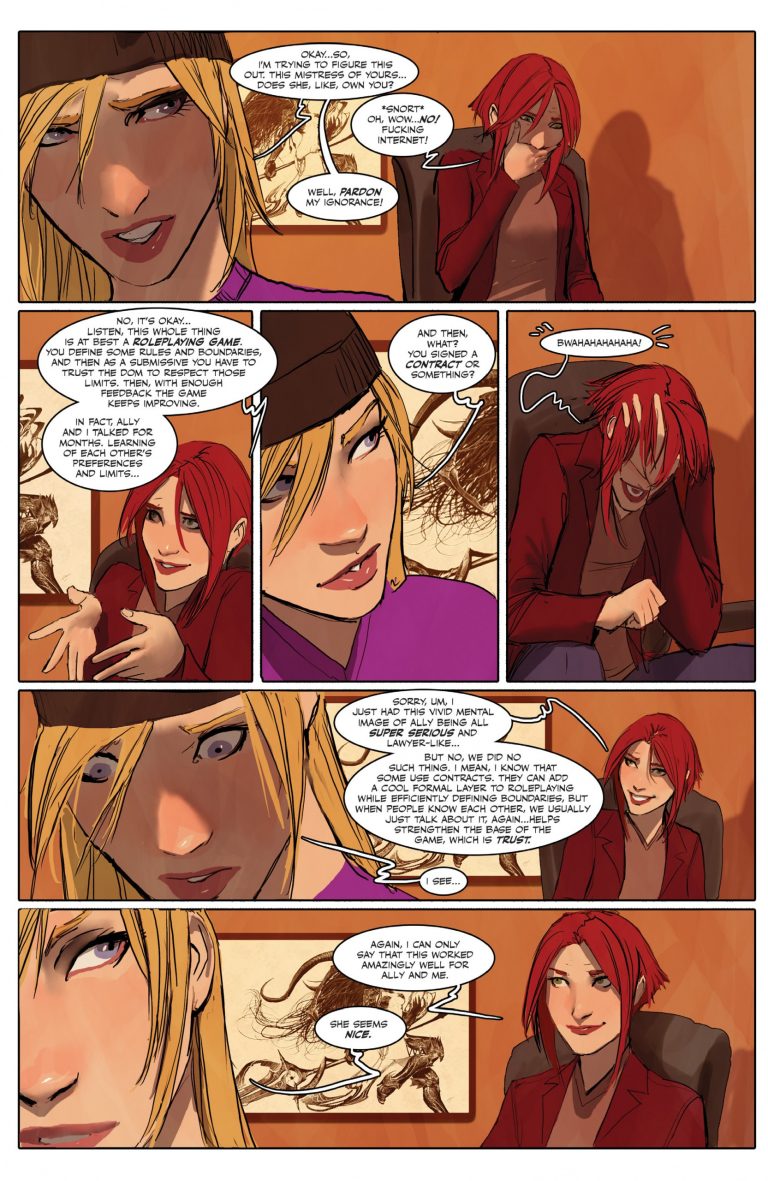 Sunstone - Volume 3 porn comic picture 104