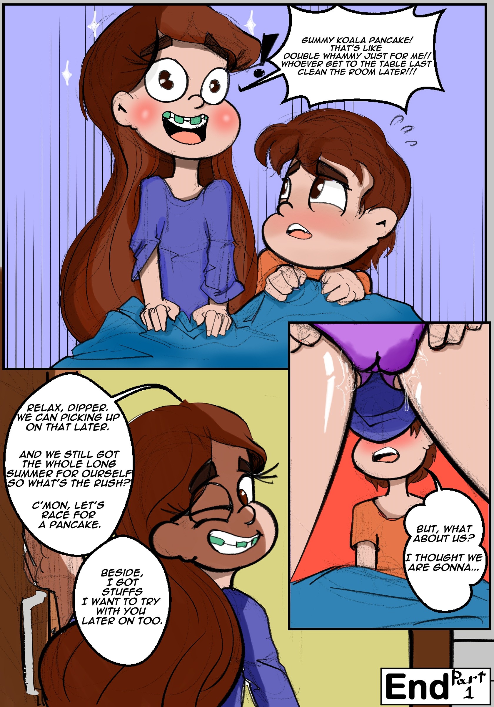 Super Twins: Dipper and Mabel porn comic picture 15