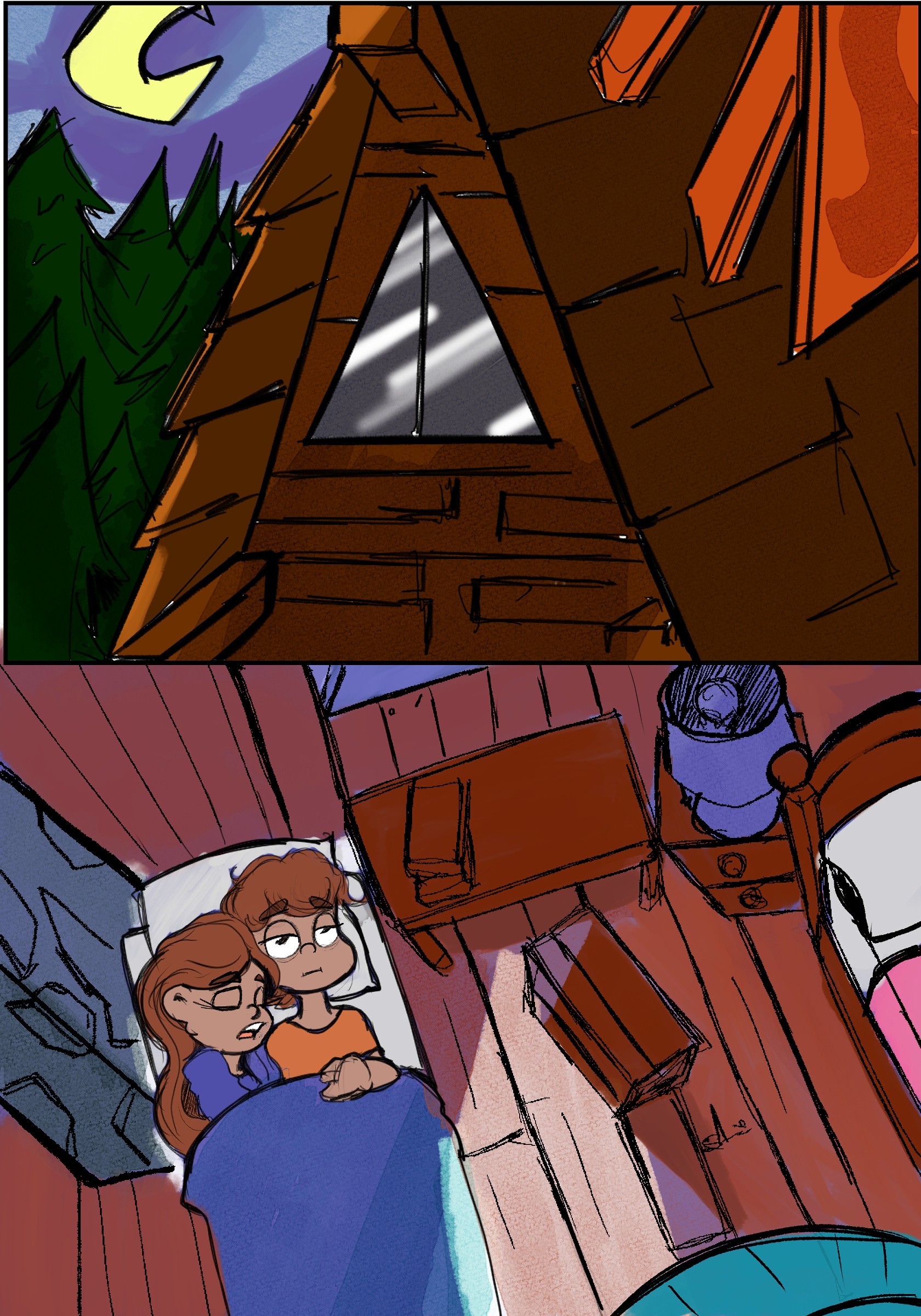Super Twins: Dipper and Mabel porn comic picture 3