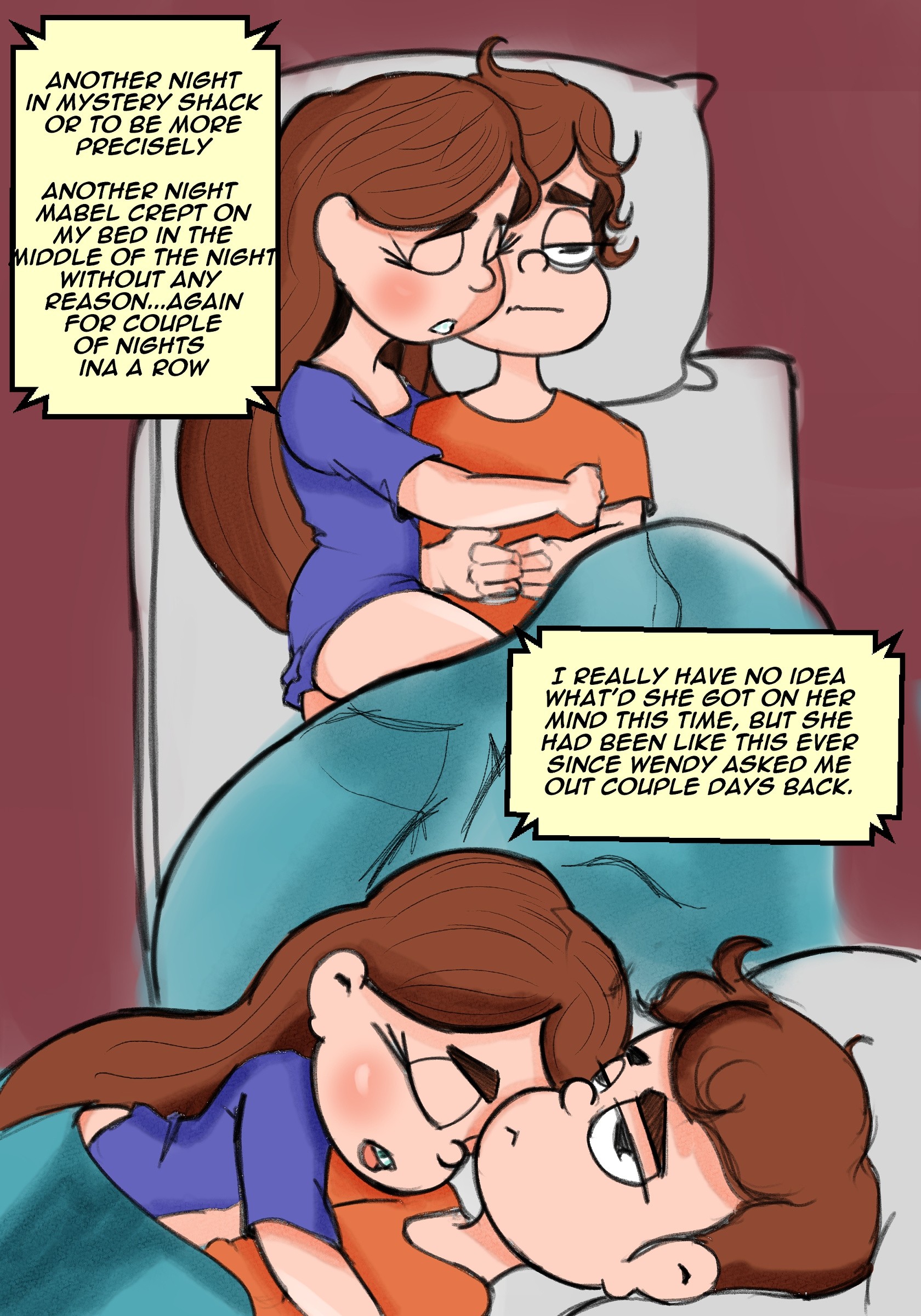 Super Twins: Dipper and Mabel porn comic picture 4