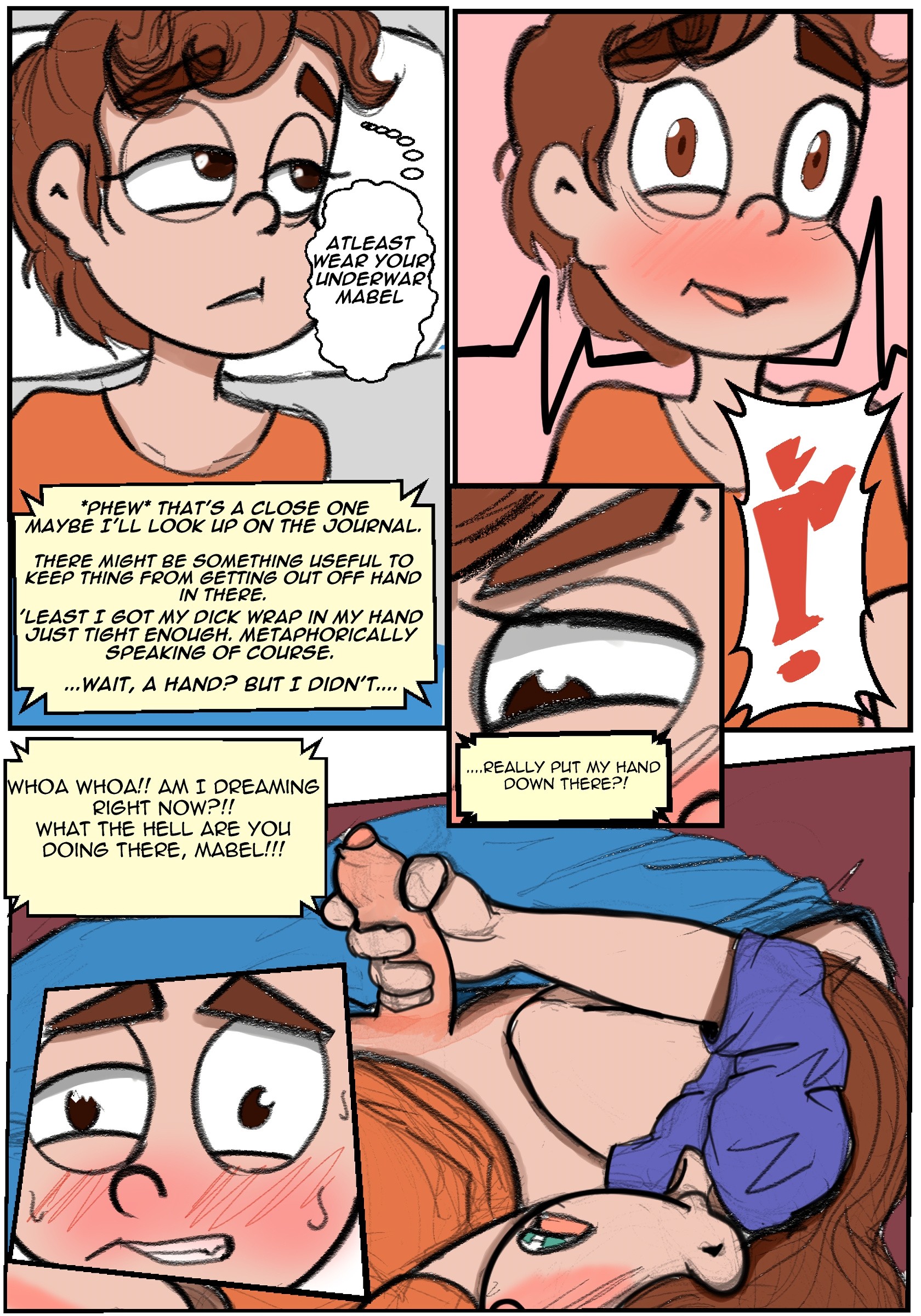 Super Twins: Dipper and Mabel porn comic picture 6