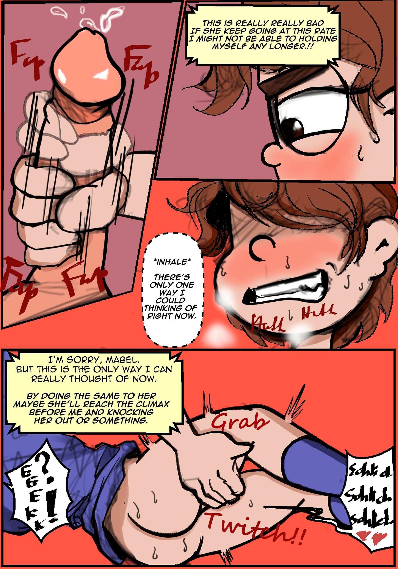 Super Twins: Dipper and Mabel porn comic picture 8