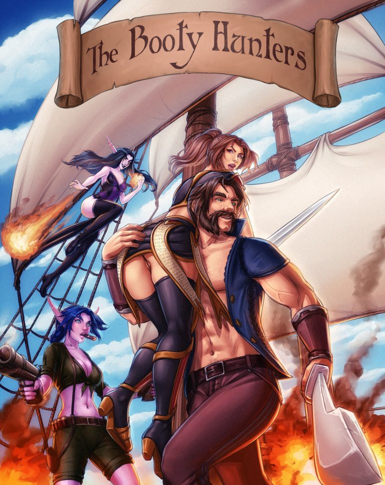 The Booty Hunters porn comic picture 1