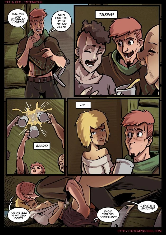 The Cummoner 16: A gift whore's mouth porn comic picture 4