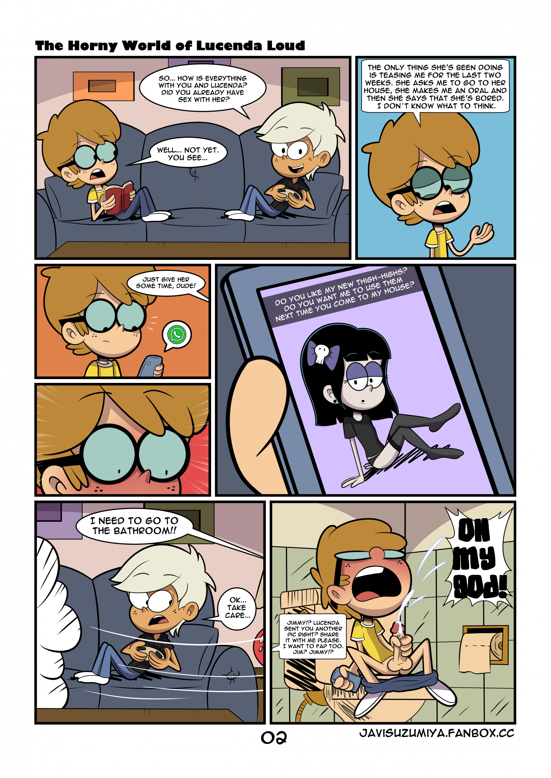 The Horny World of Lucenda Loud porn comic picture 2
