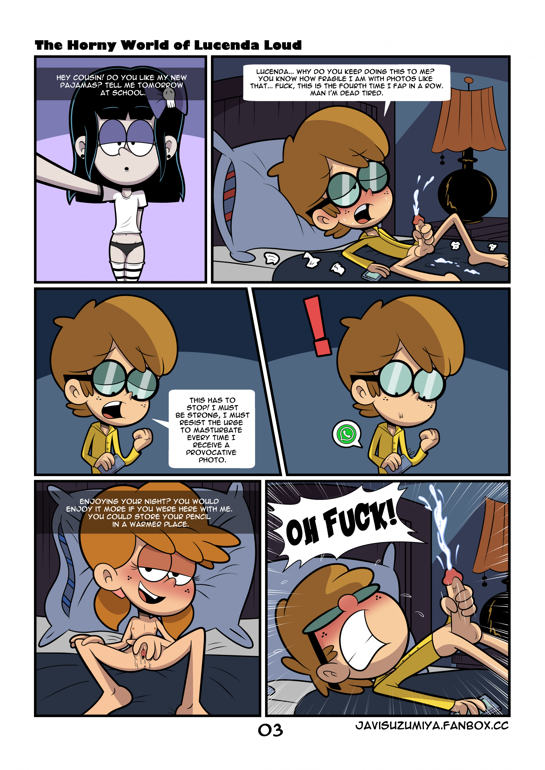 The Horny World of Lucenda Loud porn comic picture 3