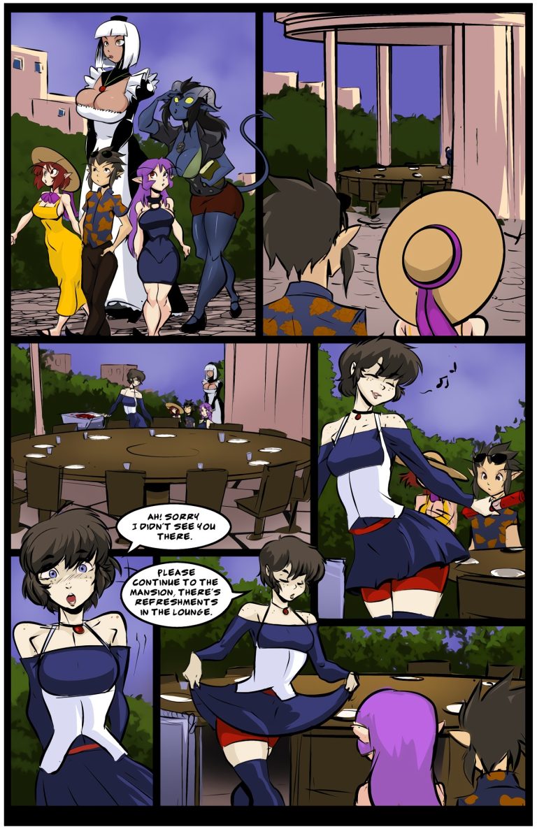 The Party 8 porn comic picture 28