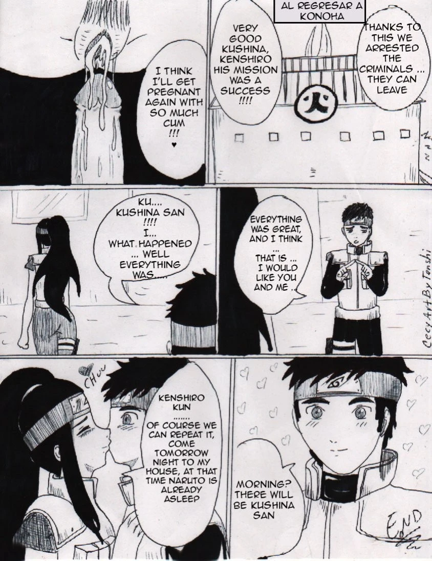 The secret of Kushina Uzumaki porn comic picture 17