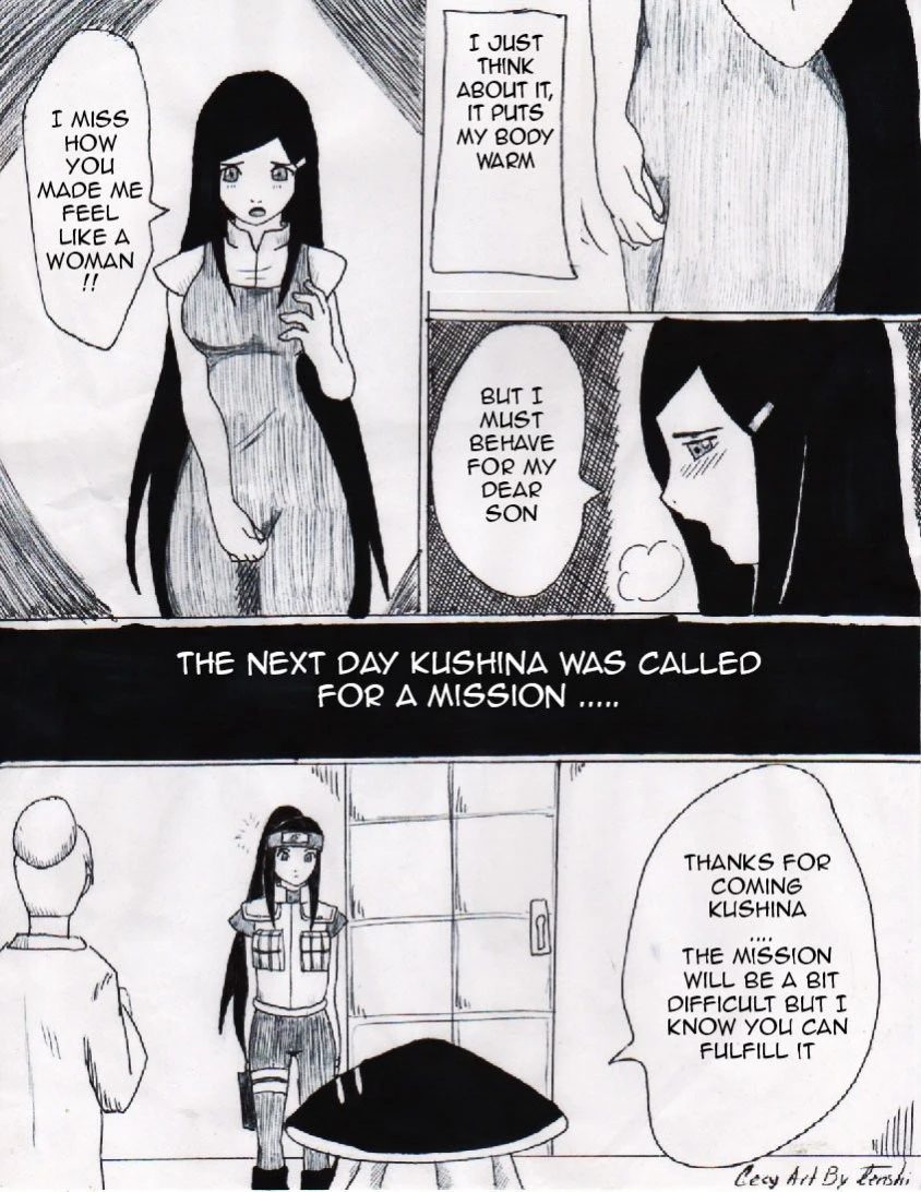 The secret of Kushina Uzumaki porn comic picture 3