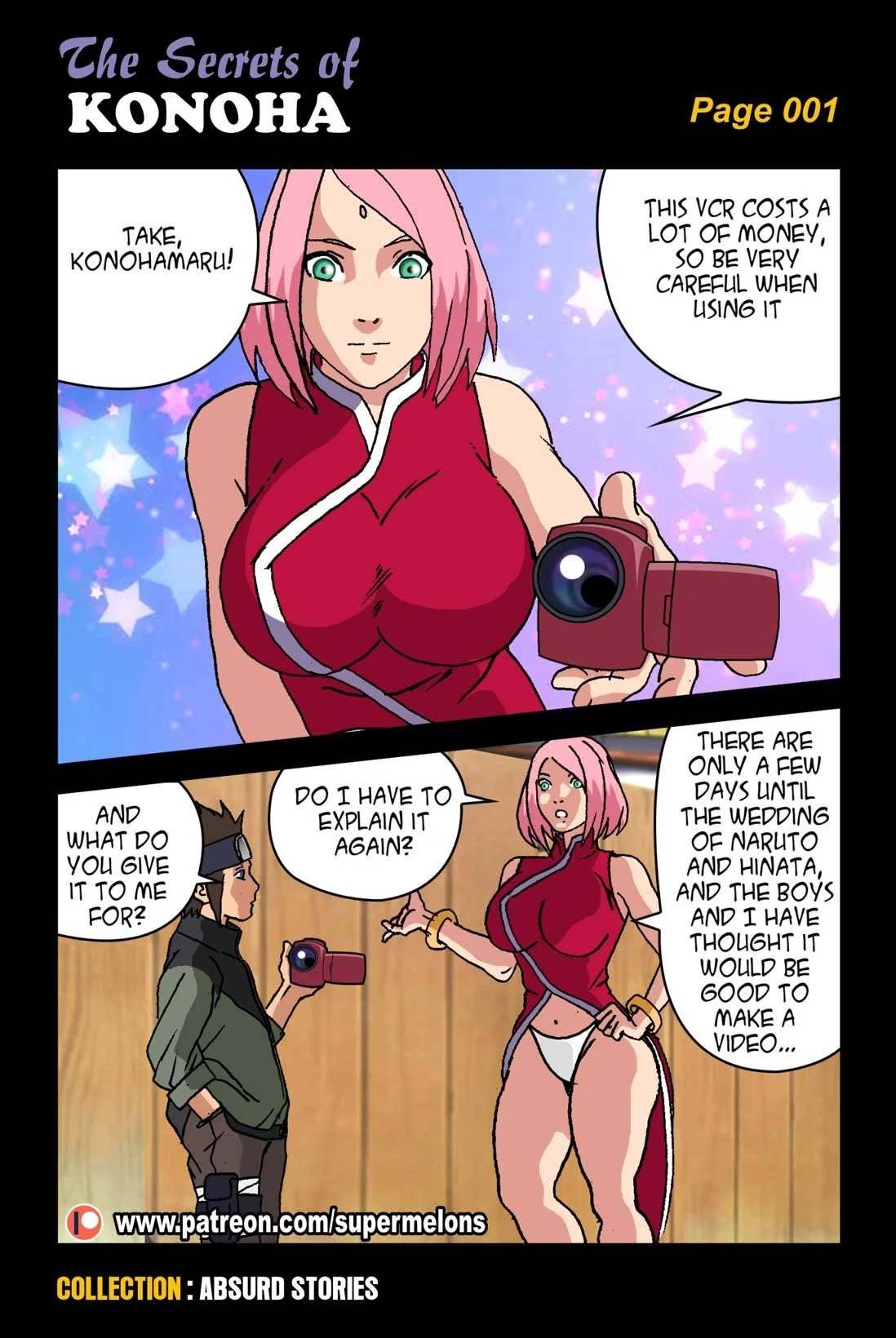 The Secrets of Konoha porn comic picture 2