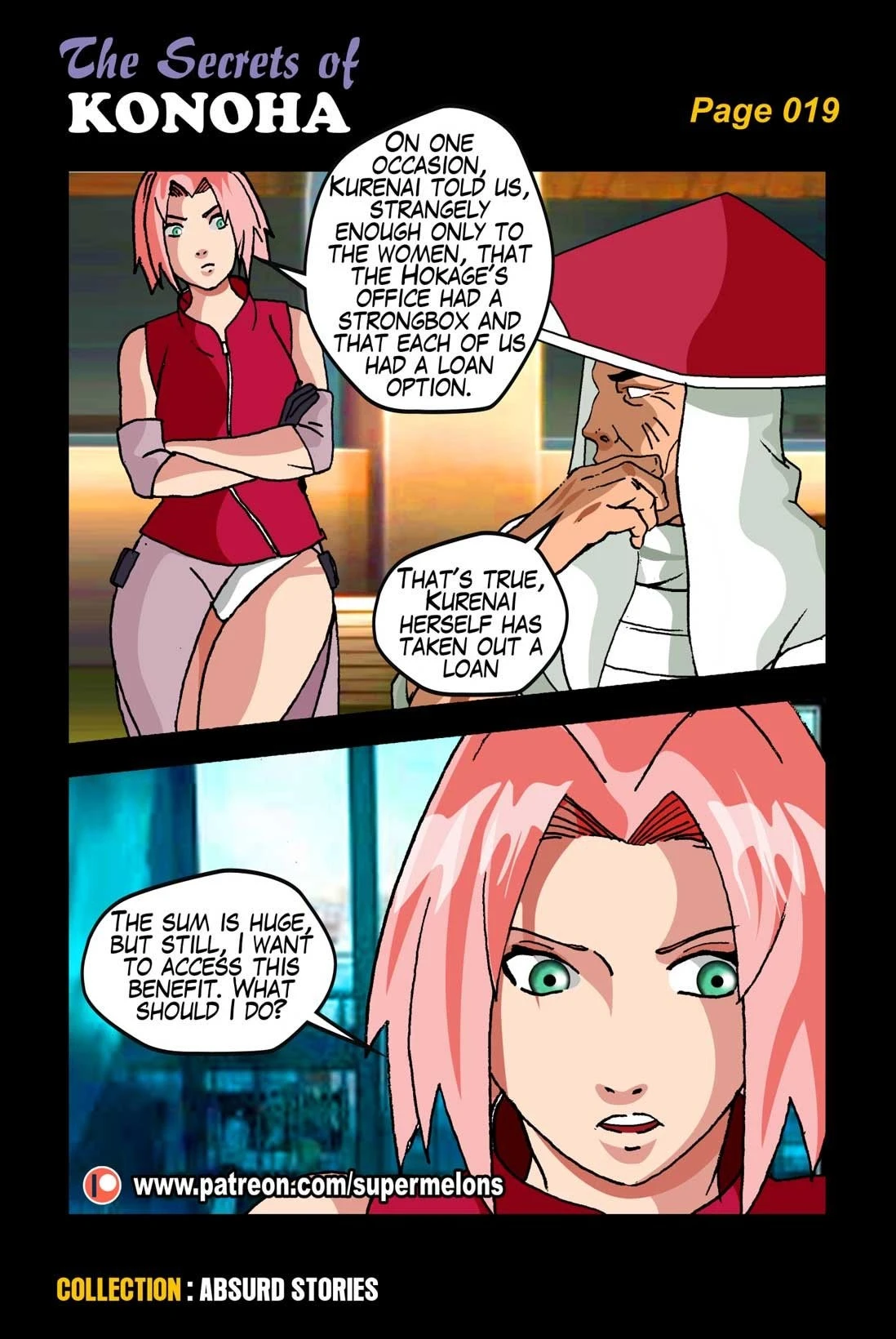 The Secrets of Konoha porn comic picture 20