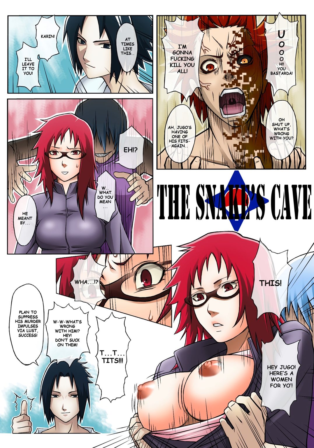 The Snake's Cave porn comic picture 1