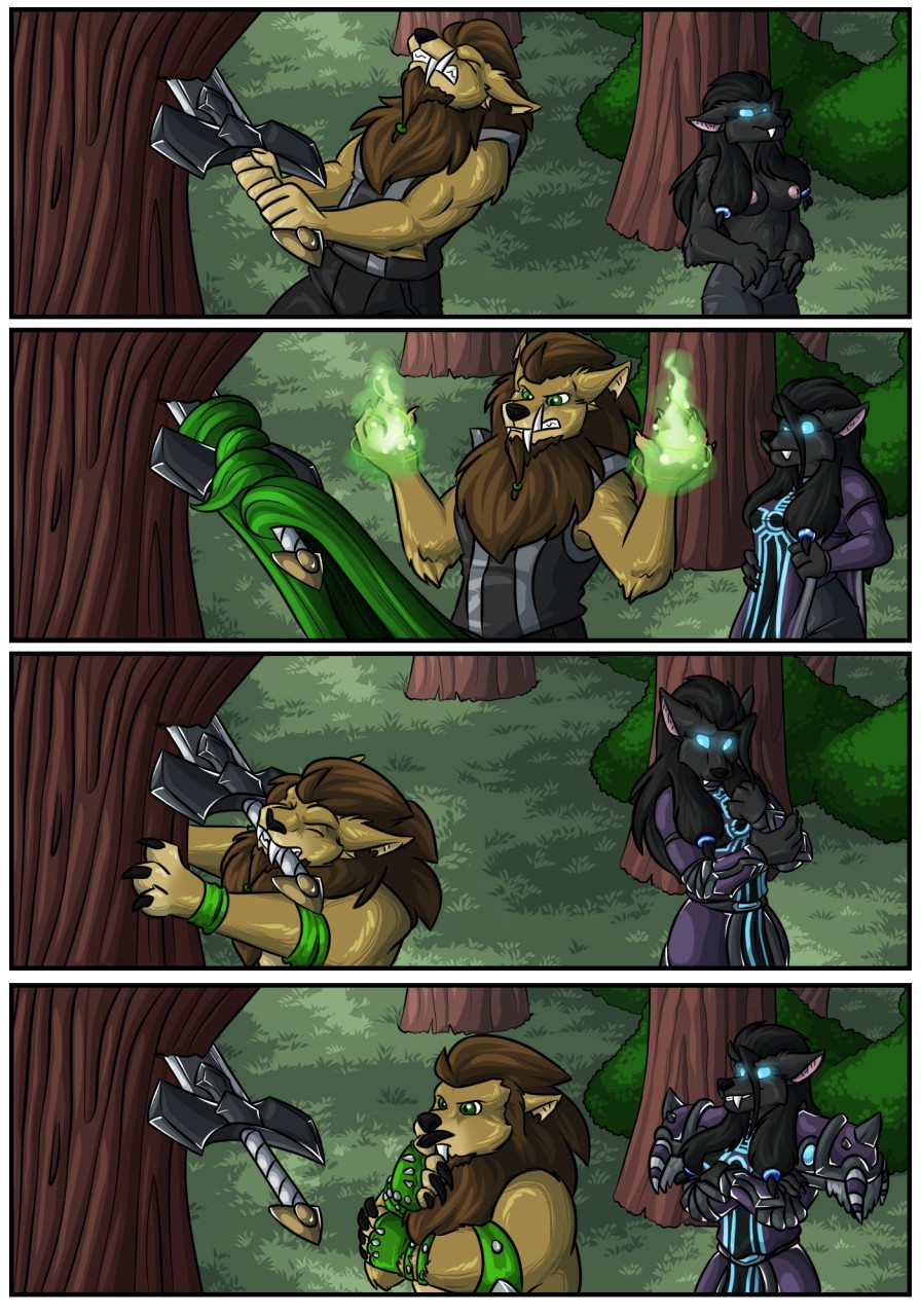 To Catch A Worgen porn comic picture 23