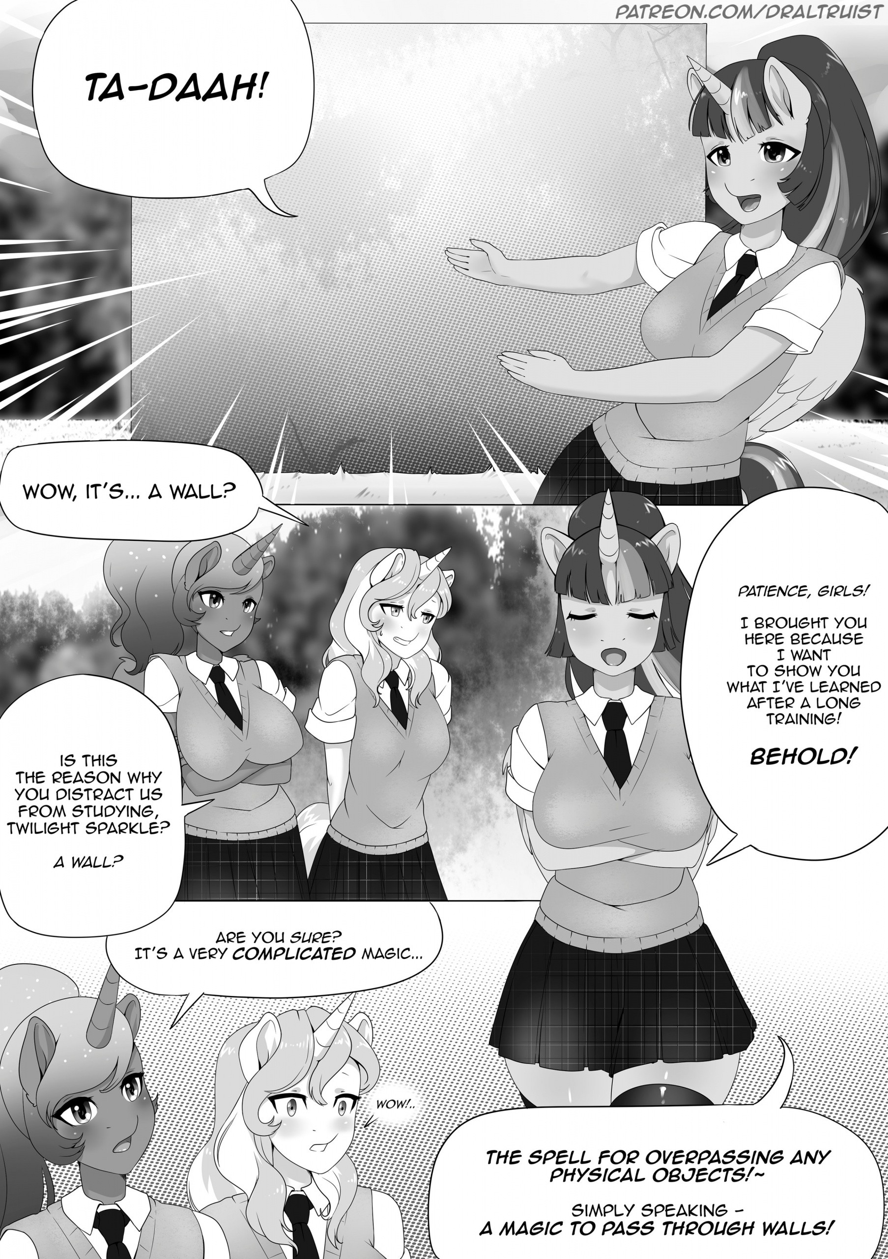 Twilight's New Spell porn comic picture 1