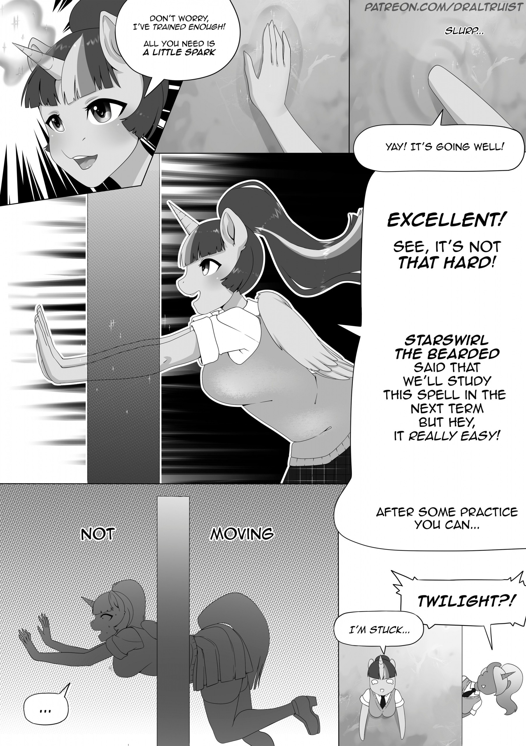 Twilight's New Spell porn comic picture 2