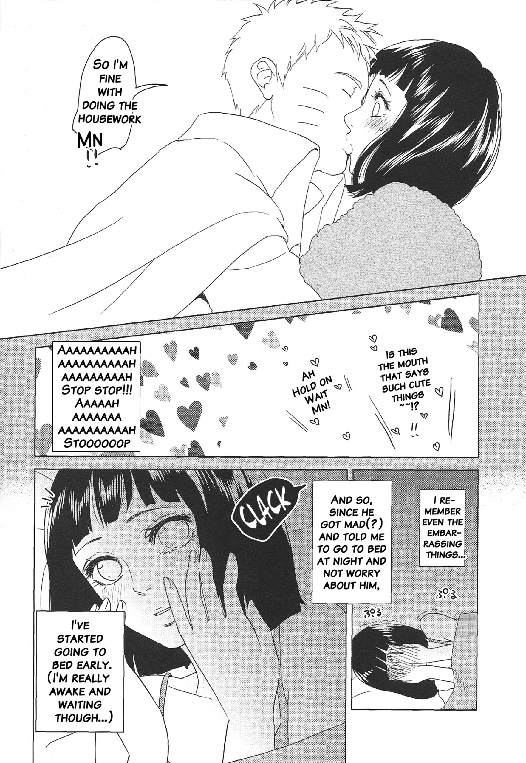 Uzumaki Hinata no Monologue Tokidoki, Anata porn comic picture 7