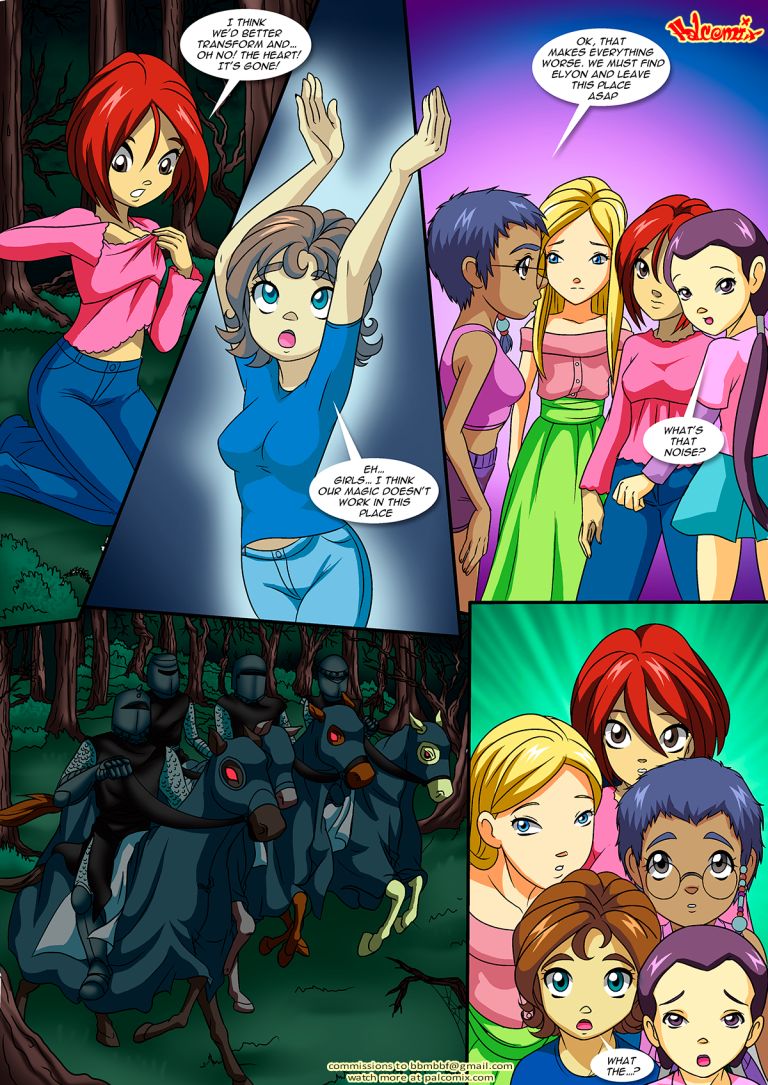 W.I.T.C.H. Inquisition Slaves porn comic picture 6