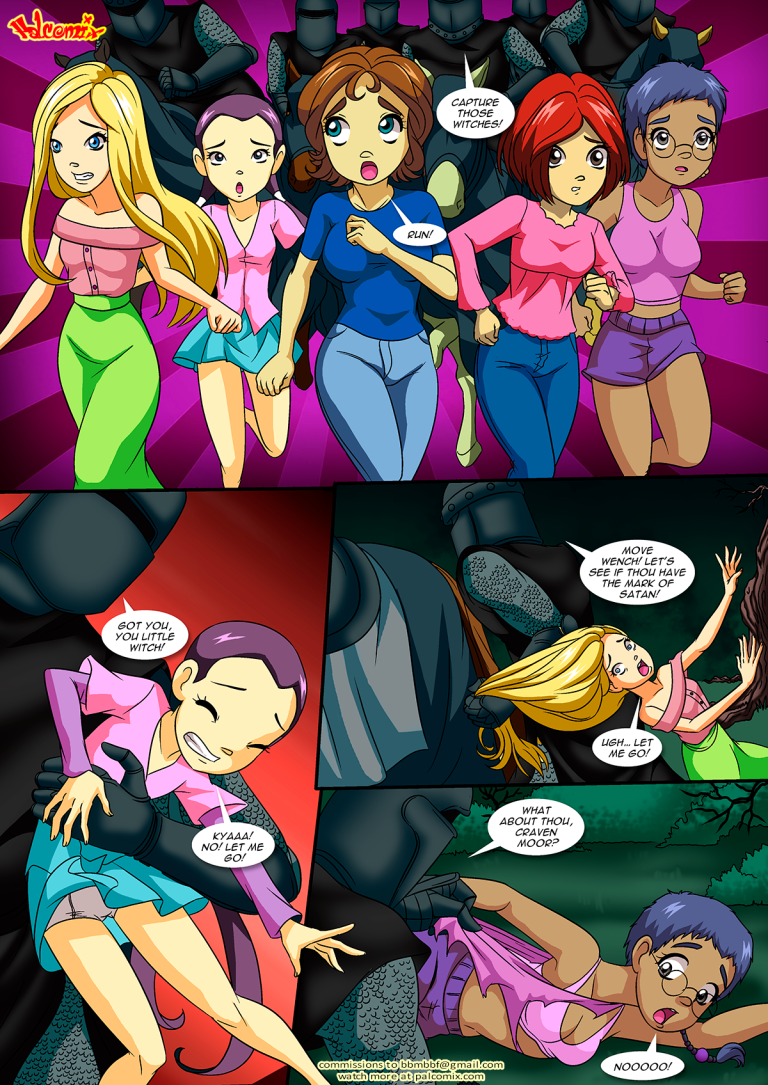 W.I.T.C.H. Inquisition Slaves porn comic picture 8