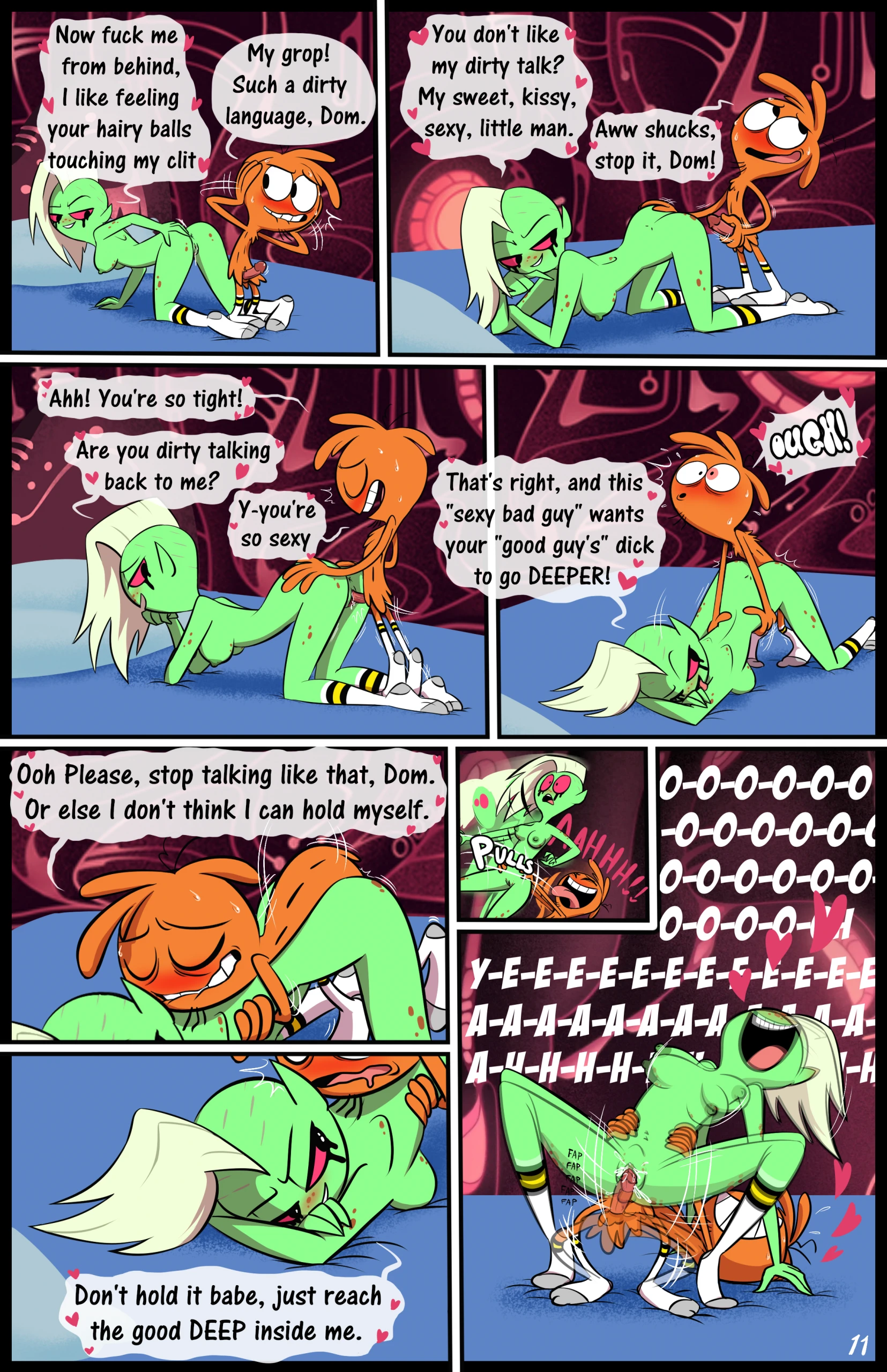 Wander over Dominator porn comic picture 12