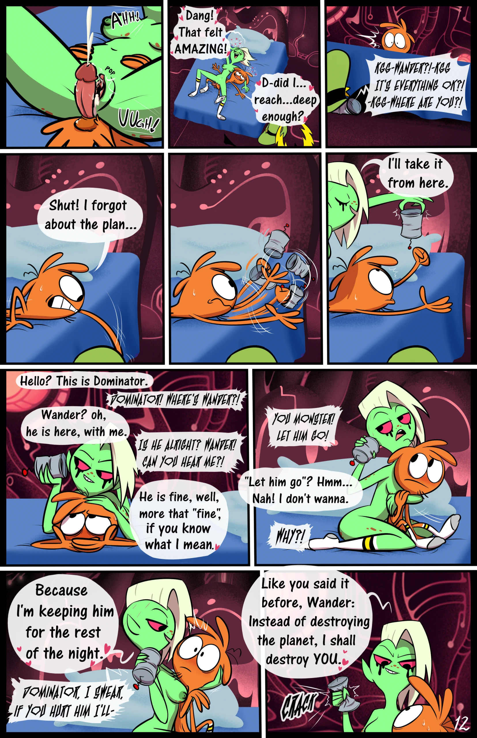 Wander over Dominator porn comic picture 13