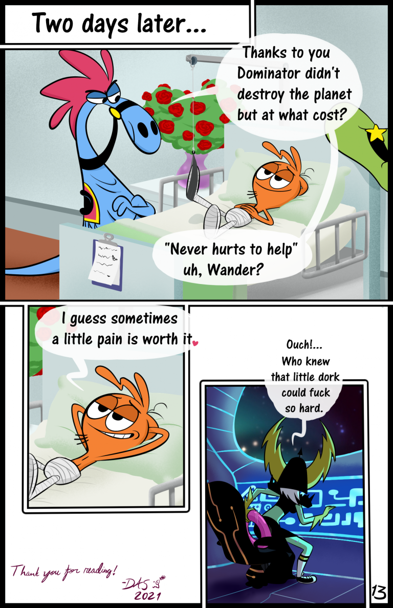 Wander over Dominator porn comic picture 14