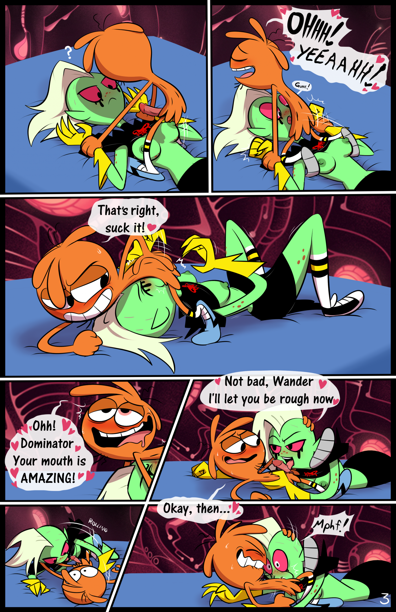 Wander over Dominator porn comic picture 4
