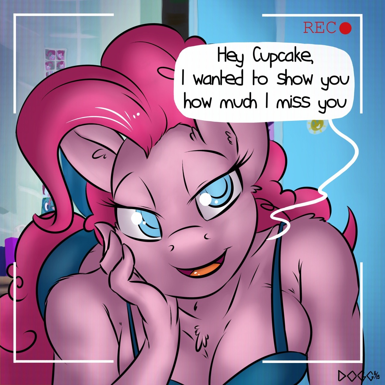 Webcamming With Pinkie porn comic picture 2