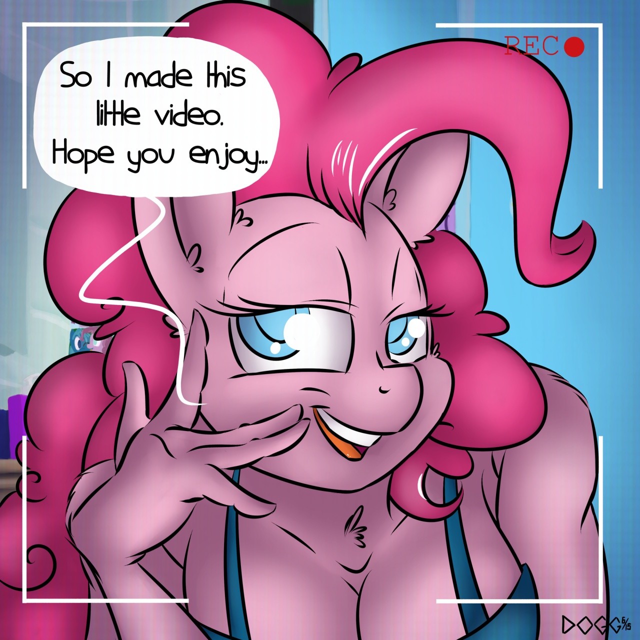 Webcamming With Pinkie porn comic picture 3