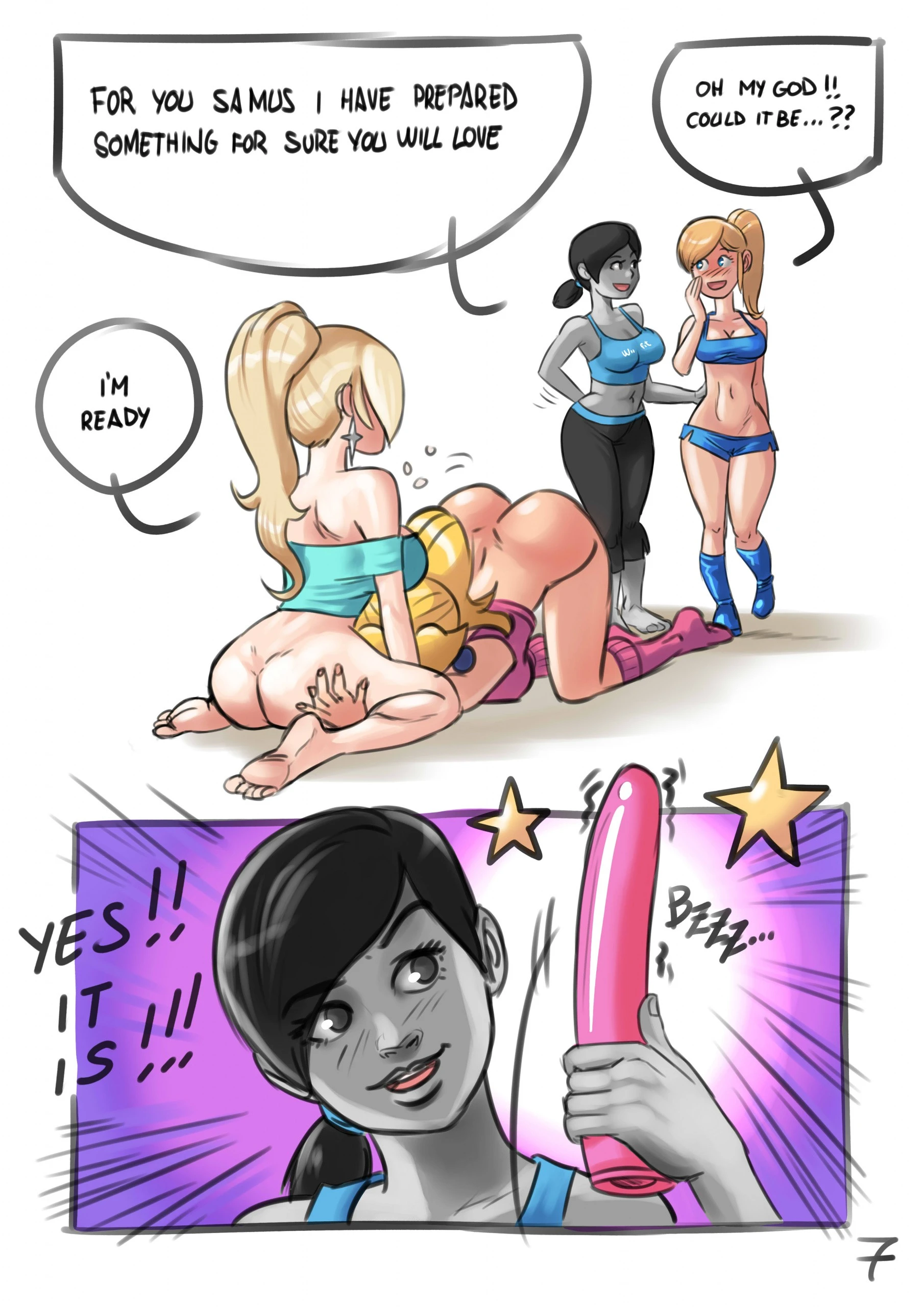 Wii fit xXx porn comic picture 8