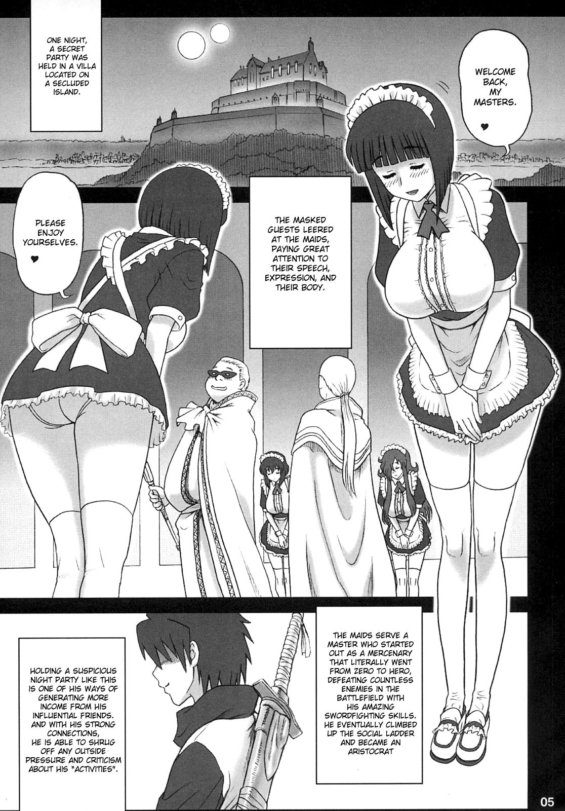 21Kaiten - Maid no Tasogare hentai manga picture 4