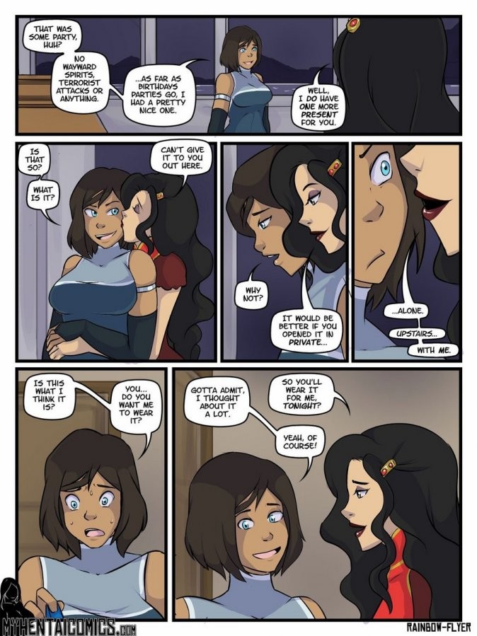 A Gift For Korra (The Legend of Korra) porn comic picture 2