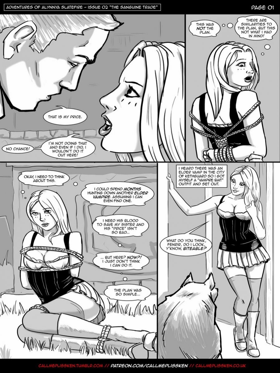 Adventures of Alynnya Slatefire 2 porn comic picture 2
